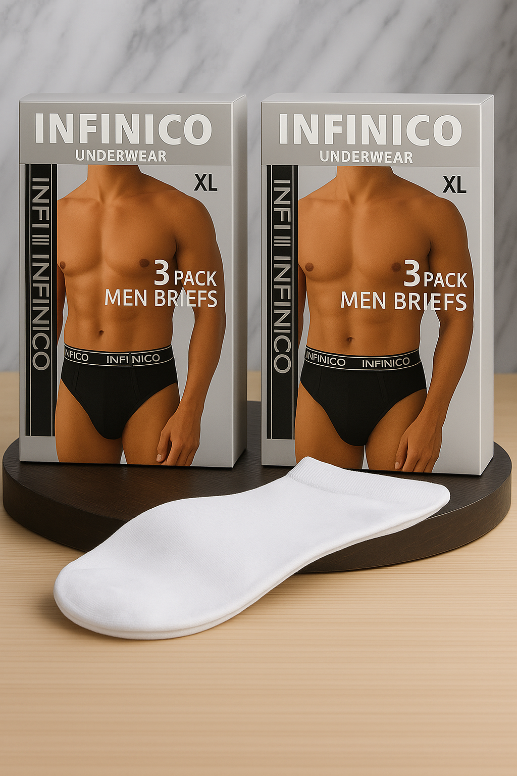 🧦 מארז מבצע – 12 זוגות גרביים + 10 בוקסרים