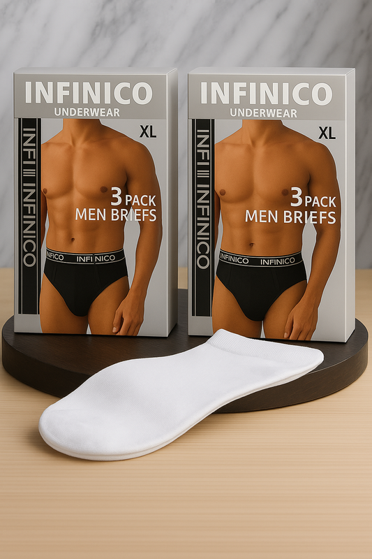 🧦 מארז מבצע – 12 זוגות גרביים + 10 בוקסרים