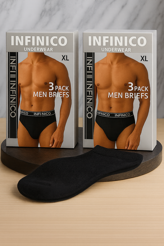 🧦 מארז מבצע – 12 זוגות גרביים + 10 בוקסרים